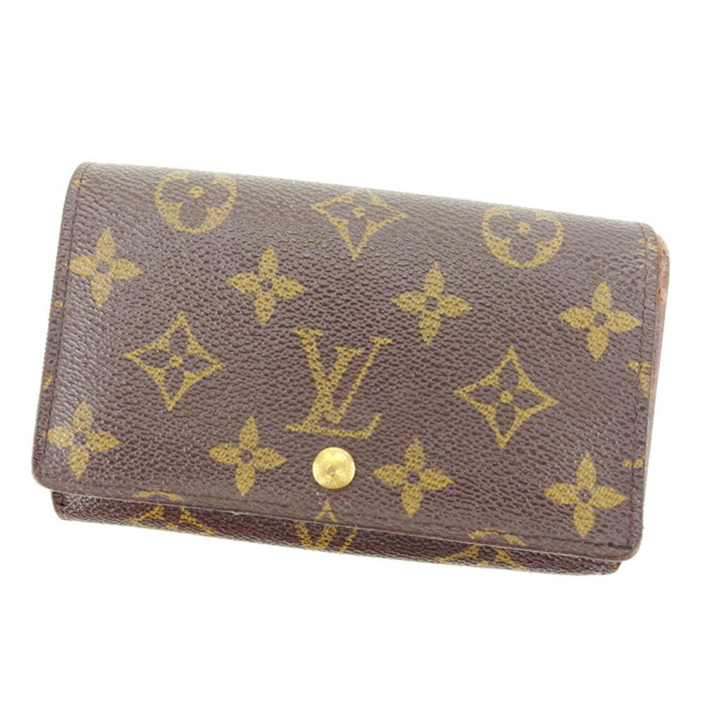 LOUIS VUITTON Long Wallet Purse M61730 Brown Portonebi Tresol