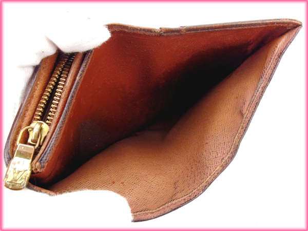 LOUIS VUITTON Long Wallet Purse M61730 Brown Portonebi Tresol