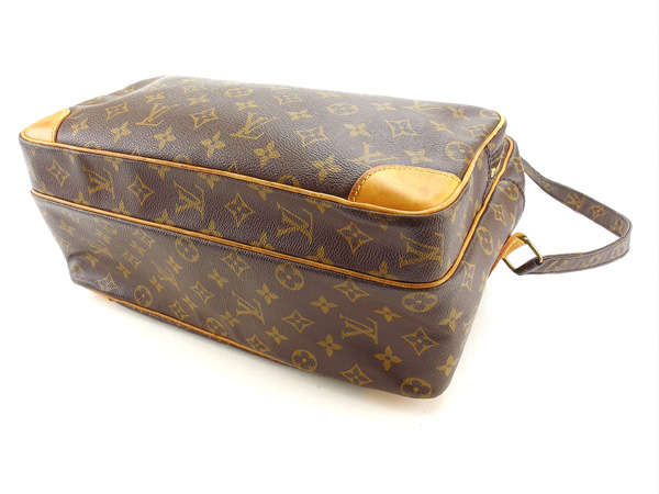 LOUIS VUITTON Shoulder Bag M45242 leather Brown NilGM
