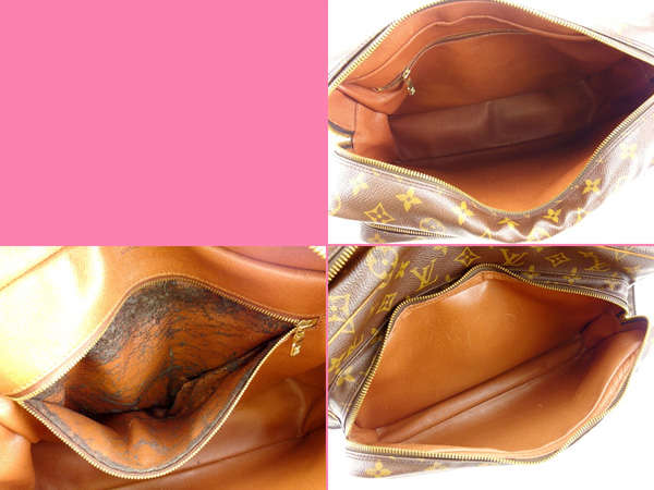 LOUIS VUITTON Shoulder Bag M45242 leather Brown NilGM