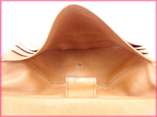 LOUIS VUITTON Tri-fold wallet M61217 Brown /Porte Tresor International