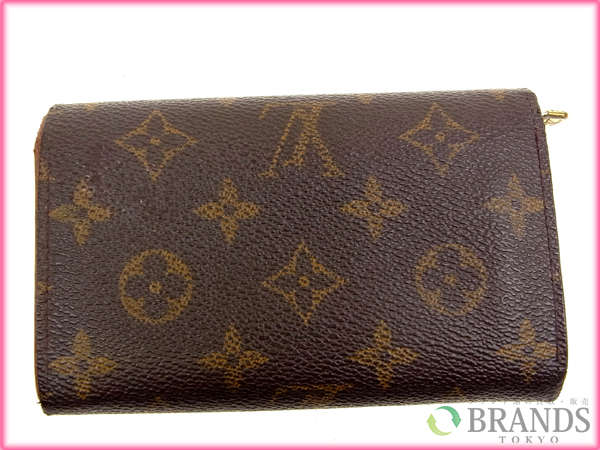 LOUIS VUITTON Long Wallet Purse M61730 Brown /Porte Monnaie-Viet-Trésor