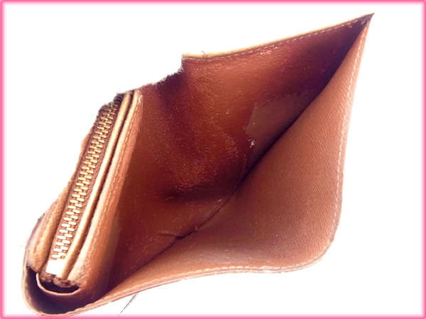 LOUIS VUITTON Long Wallet Purse M61730 Brown /Porte Monnaie-Viet-Trésor