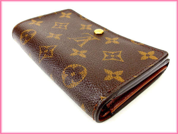 LOUIS VUITTON Long Wallet Purse M61730 Brown /Porte Monnaie-Viet-Trésor