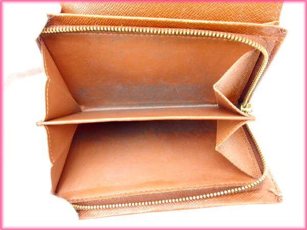 LOUIS VUITTON Long Wallet Purse M61730 Brown /Porte Monnaie-Viet-Trésor