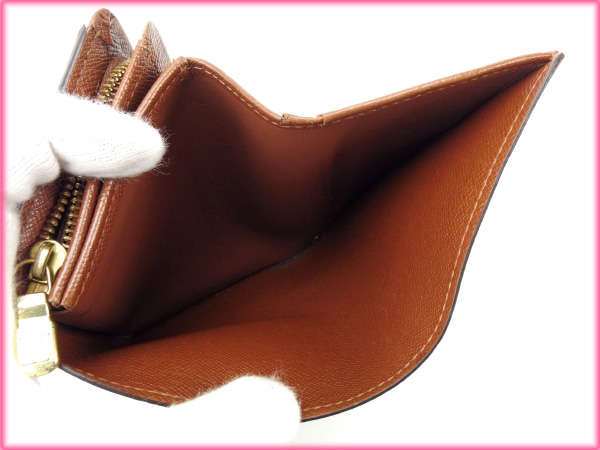 LOUIS VUITTON Long Wallet Purse M61730 Brown /Porte Monnaie-Viet-Trésor