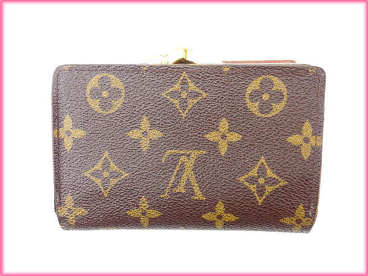 LOUIS VUITTON Bifold Wallet M61663 Brown Portomonet Vievienova