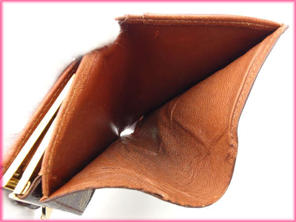 LOUIS VUITTON Bifold Wallet M61663 Brown Portomonet Vievienova