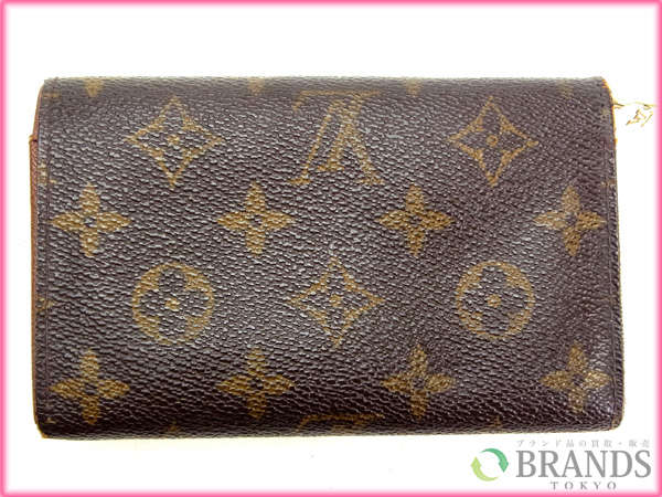 LOUIS VUITTON Long Wallet Purse M61730 Brown /Porte Monnaie-Viet-Trésor