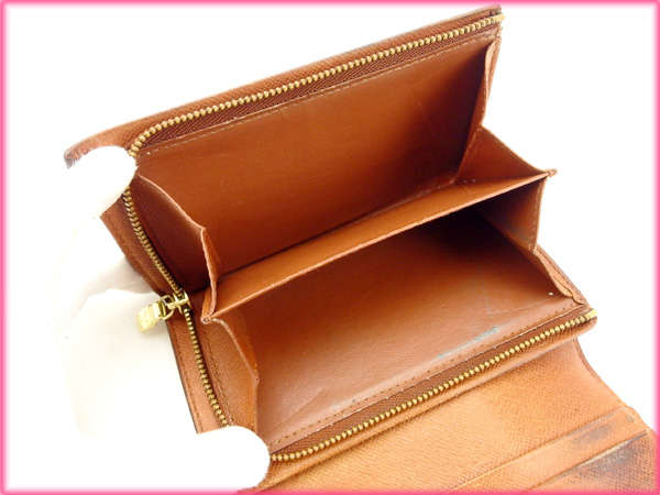 LOUIS VUITTON Long Wallet Purse M61736 Brown /Port Monnaie-Vietresor