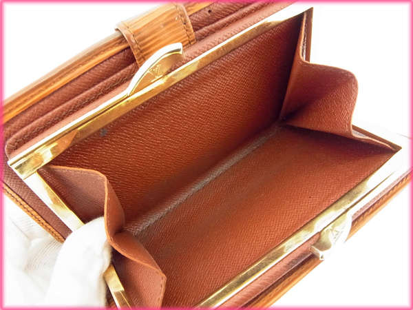 LOUIS VUITTON Bifold Wallet M63243 Kenya Brown /Portefeuille Viennois