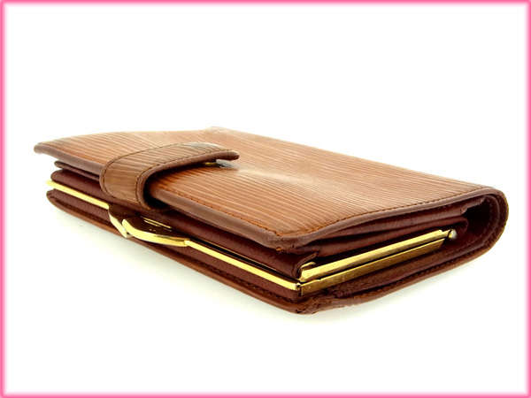 LOUIS VUITTON Bifold Wallet M63243 Kenya Brown /Portefeuille Viennois