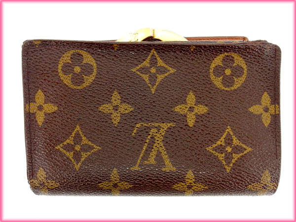 LOUIS VUITTON Bifold Wallet M61663 Brown Portomonet Vievienova