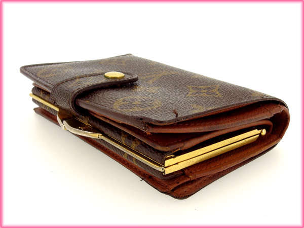 LOUIS VUITTON Bifold Wallet M61663 Brown Portomonet Vievienova