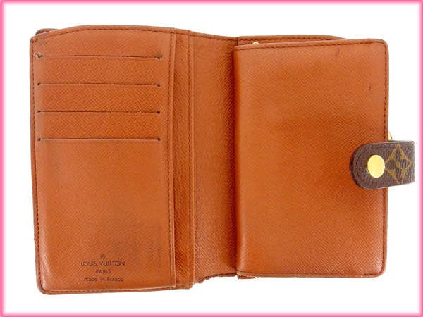 LOUIS VUITTON Bifold Wallet M61663 Brown Portomonet Vievienova