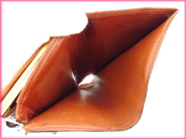 LOUIS VUITTON Bifold Wallet M61663 Brown Portomonet Vievienova
