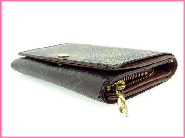 LOUIS VUITTON Long Wallet Purse M61730 Brown /Porte Monnaie-Viet-Trésor