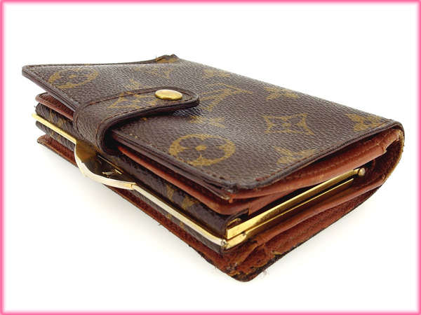 LOUIS VUITTON Bifold Wallet M61663 Brown /Porto Monnaie Bien-Viennois