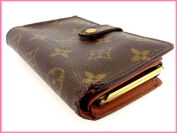 LOUIS VUITTON Bifold Wallet M61663 Brown /Porto Monnaie Bien-Viennois