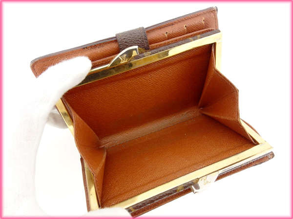 LOUIS VUITTON Bifold Wallet M61663 Brown /Porto Monnaie Bien-Viennois