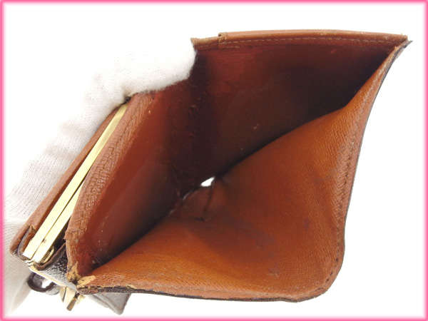 LOUIS VUITTON Bifold Wallet M61663 Brown /Porto Monnaie Bien-Viennois