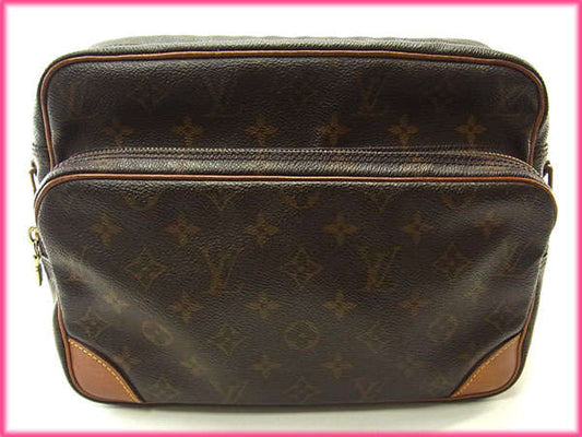 LOUIS VUITTON Shoulder Bag M45244 Brown Nil