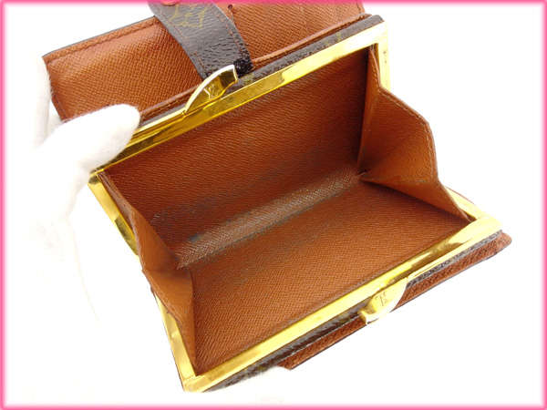 LOUIS VUITTON Bifold Wallet M61663 Brown Portomonet Vievienova