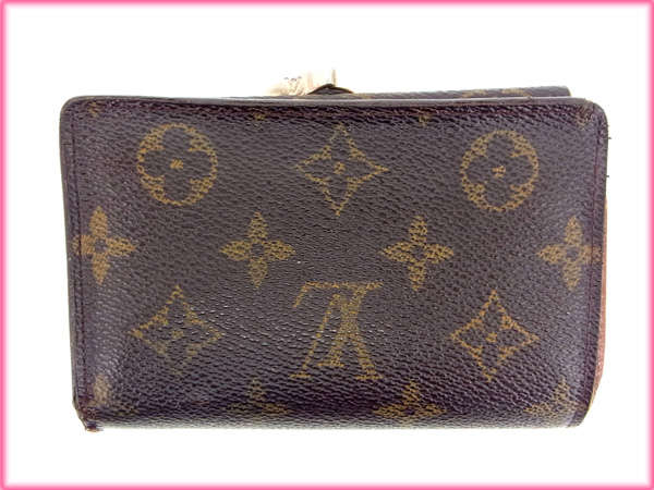LOUIS VUITTON Bifold Wallet M61663 Brown /Porto Monnaie Bien-Viennois