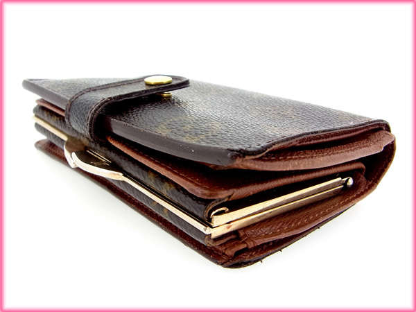 LOUIS VUITTON Bifold Wallet M61663 Brown /Porto Monnaie Bien-Viennois