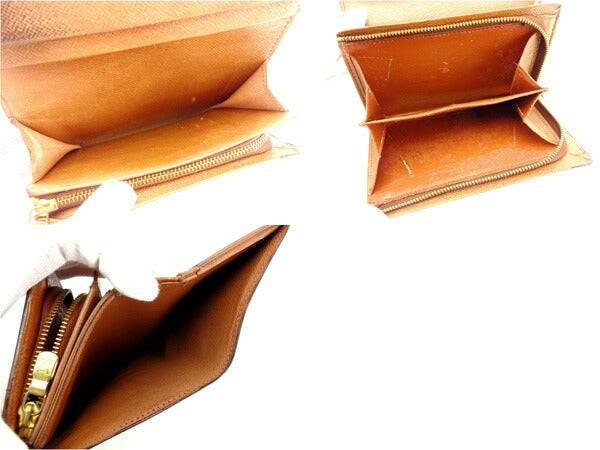 LOUIS VUITTON Long Wallet Purse M61730 Brown Portonebi Tresol