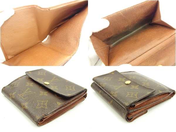LOUIS VUITTON Bifold Wallet T61647 Brown