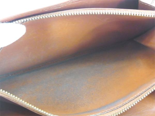 LOUIS VUITTON Long Wallet Purse M63573 Brown Pochette Porto Monécredi