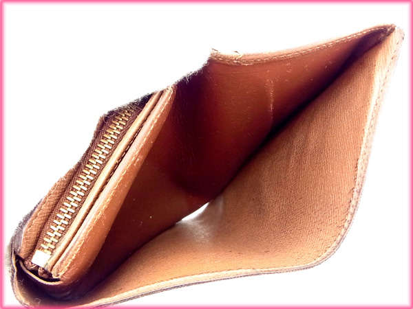 LOUIS VUITTON Long Wallet Purse M61730 Brown /Porte Monnaie-Viet-Trésor