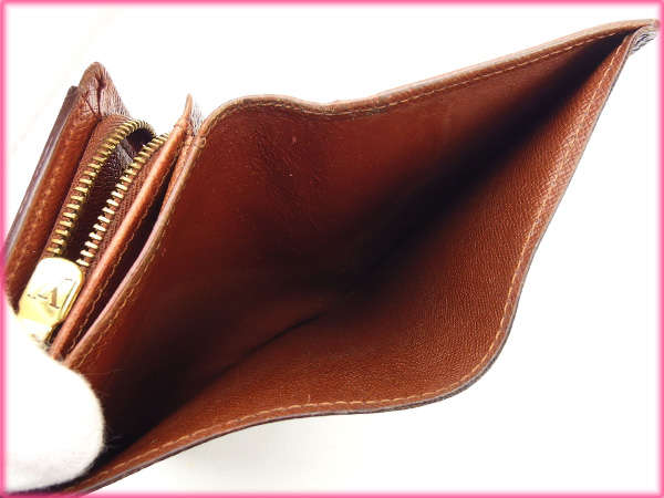 LOUIS VUITTON Long Wallet Purse M61730 Brown /Porte Monnaie-Viet-Trésor