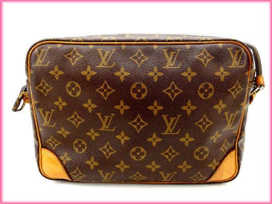 LOUIS VUITTON Shoulder Bag M45244 Brown Nil