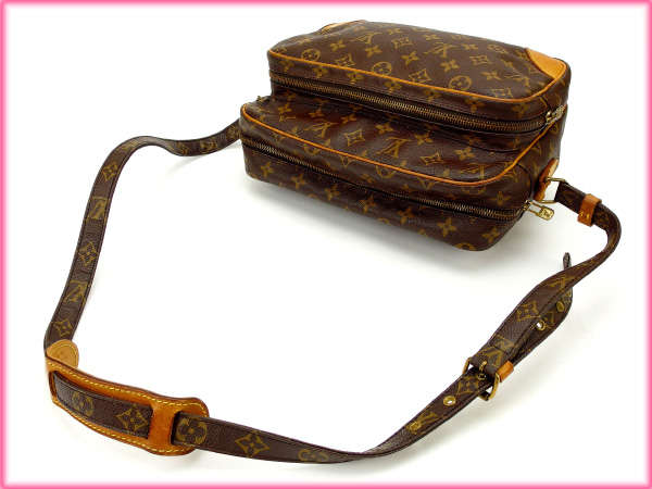 LOUIS VUITTON Shoulder Bag M45244 Brown Nil