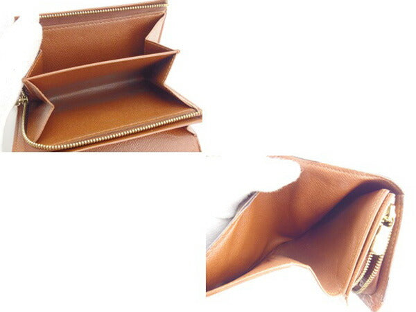 LOUIS VUITTON Long Wallet Purse M61730 Brown Portonebi Tresol