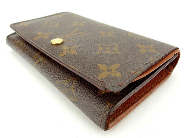 LOUIS VUITTON Long Wallet Purse M61730 Brown Portonebi Tresol