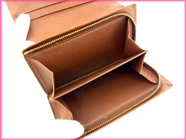 LOUIS VUITTON Long Wallet Purse M61730 Brown /Porte Monnaie-Viet-Trésor