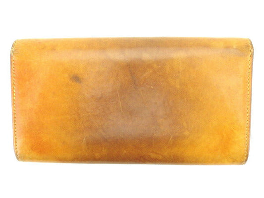 LOUIS VUITTON Long Wallet Purse M85039 caramel Portefeuille Sarah