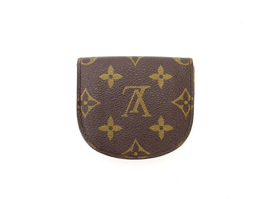 LOUIS VUITTON Coin case M61970 Brown Porto Moneguse