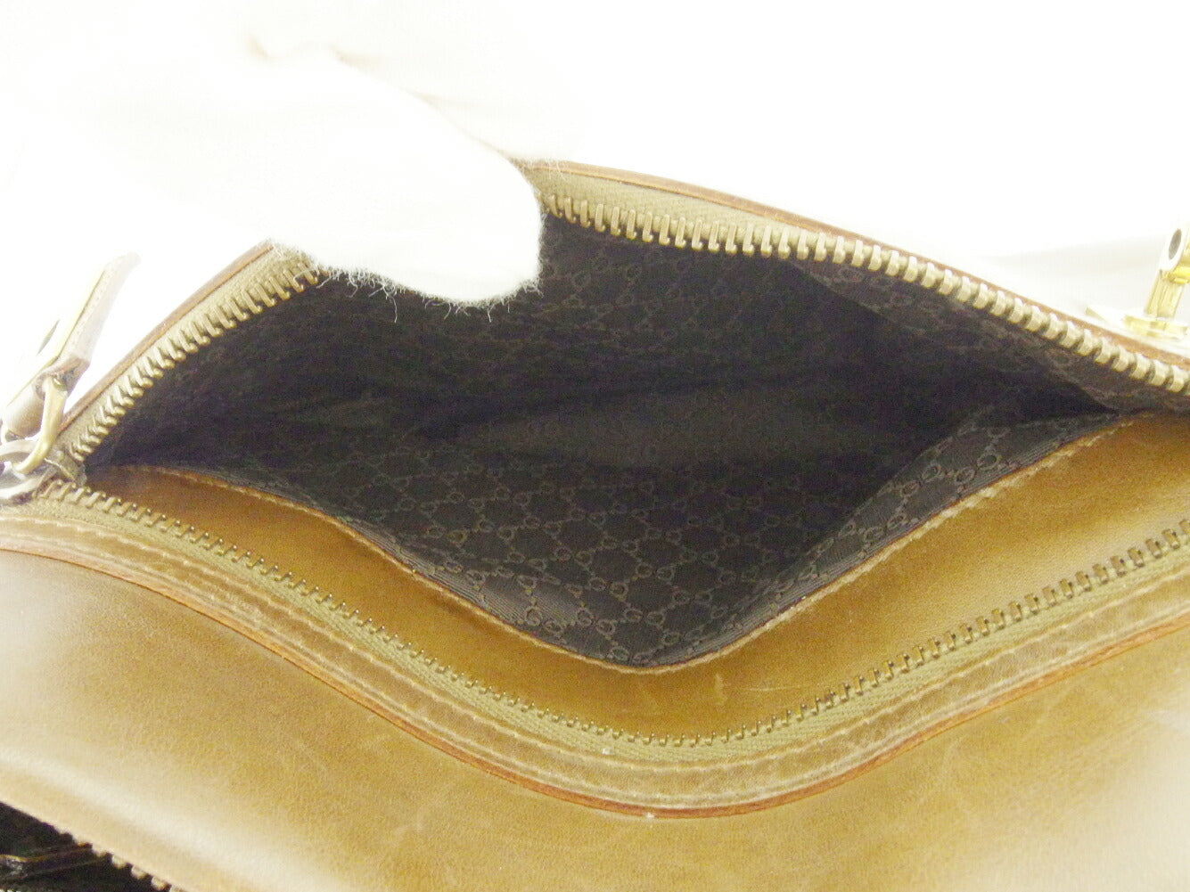 GUCCI Shoulder Bag Brown