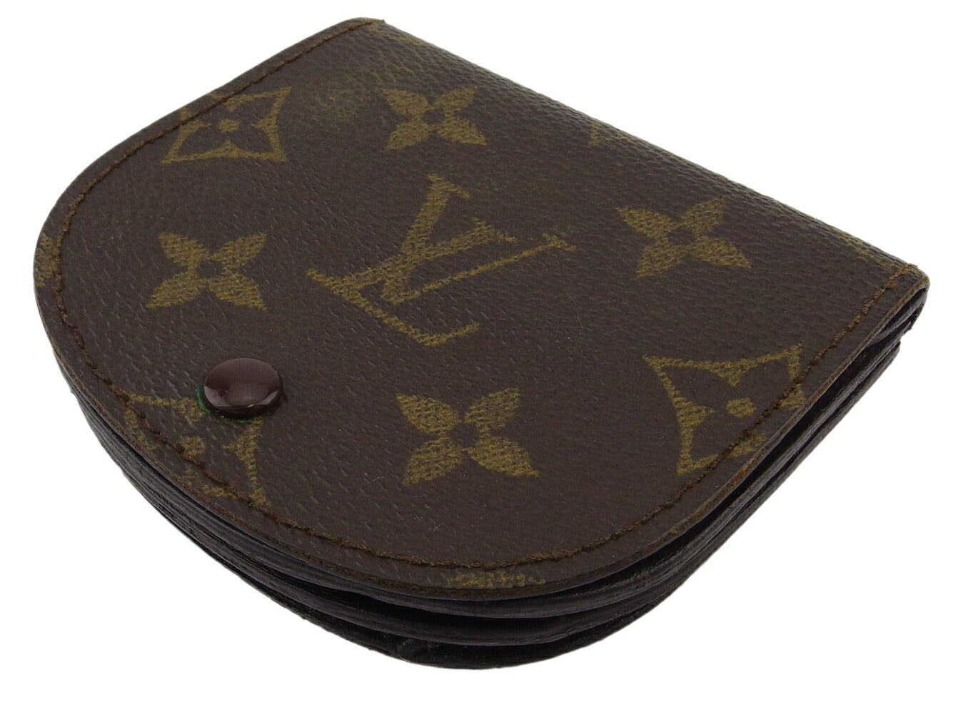 LOUIS VUITTON Coin case M61970 Brown Porto Moneguse