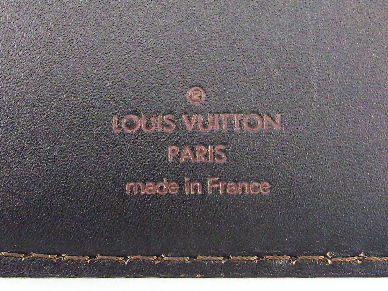 LOUIS VUITTON Bill Compartment M92999 Brown Porte Valeurs Cartes Credit