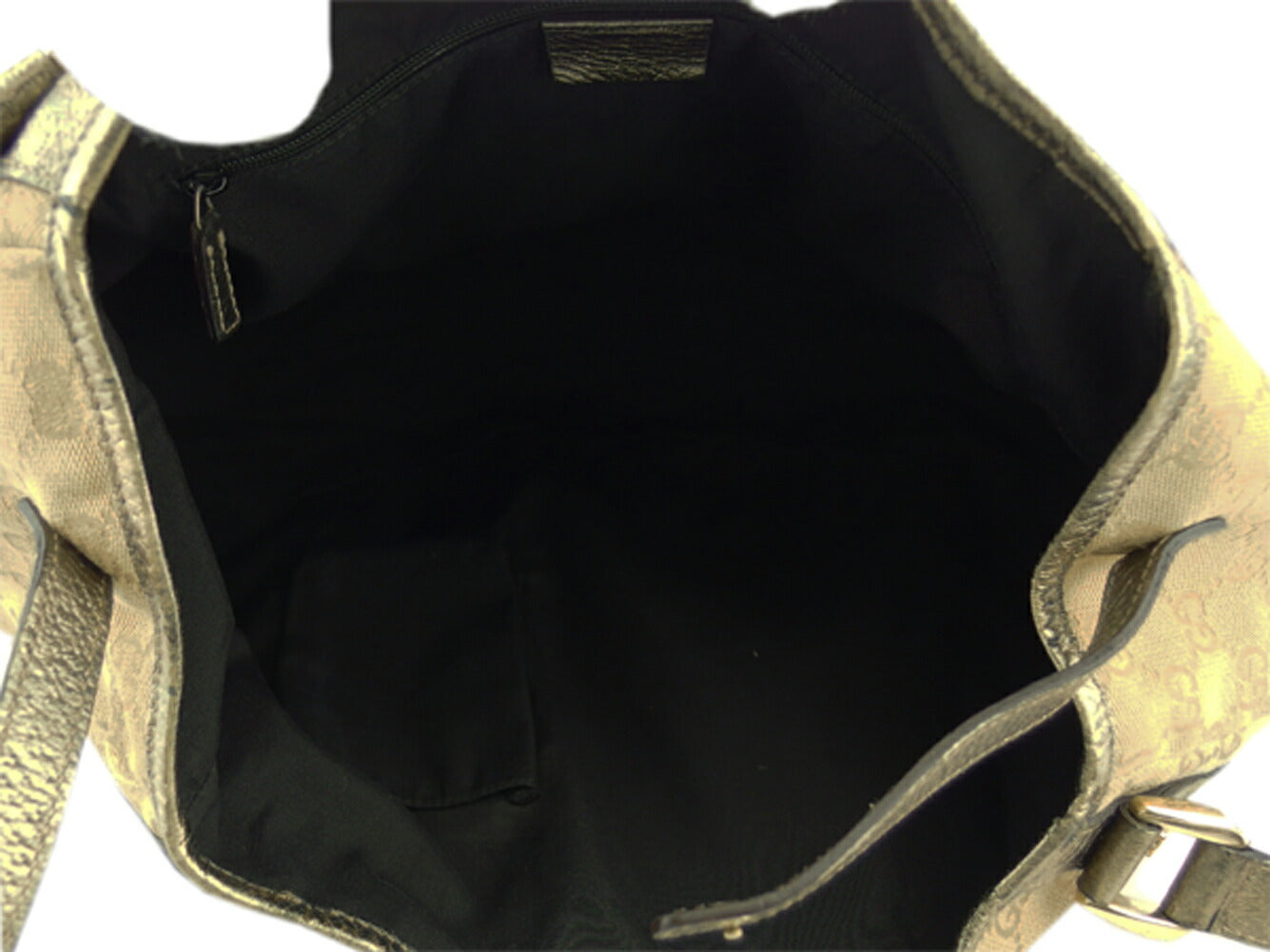 GUCCI Tote Bag 130736 Beige Gold type