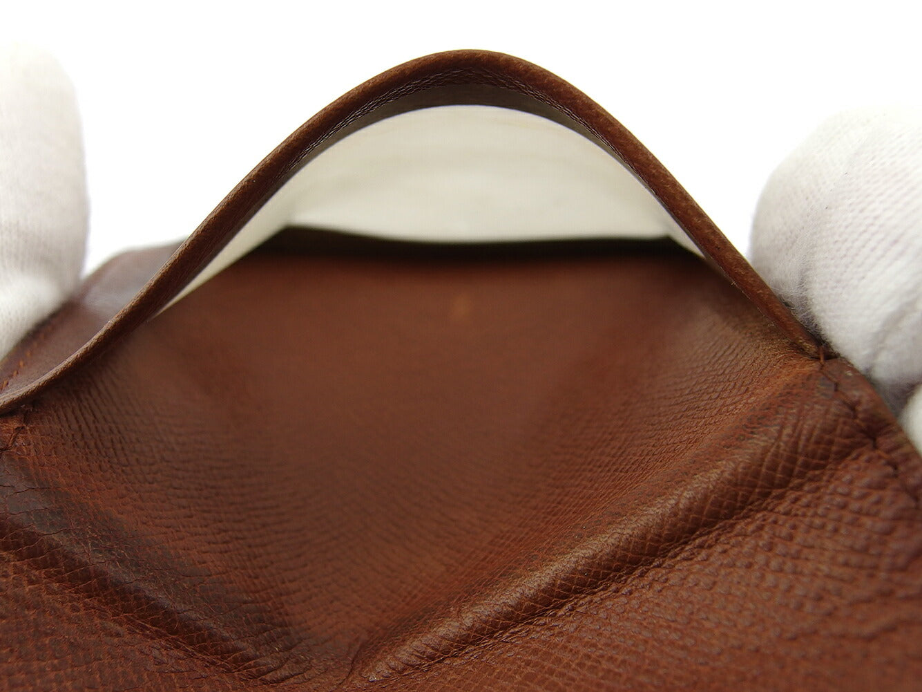 LOUIS VUITTON Bill Compartment M60905 Brown beige Porte Billets cult blue