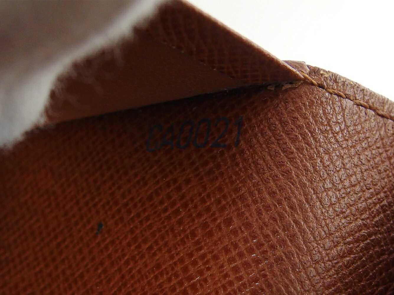 LOUIS VUITTON Long Wallet Purse M61730 Brown beige gold Portonebi Tresol