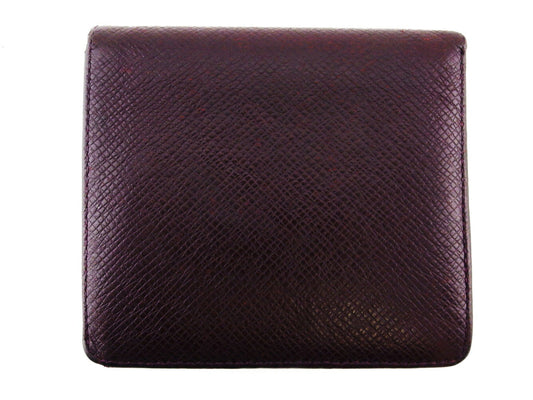 LOUIS VUITTON Bifold Wallet M30456 Purple brown Porte Billets3Cartes Crdit