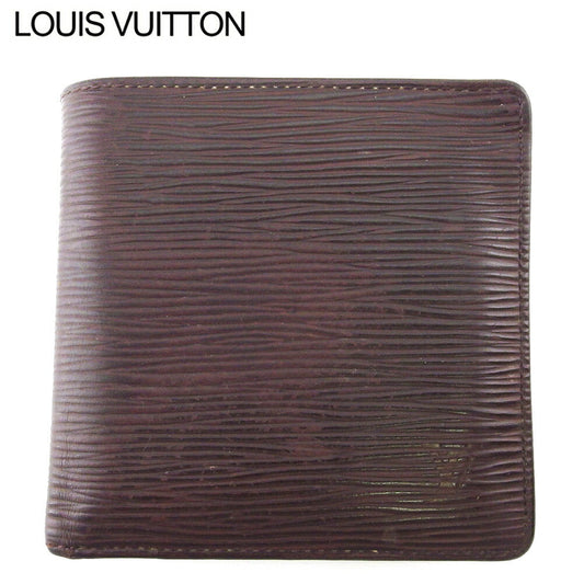 LOUIS VUITTON Bifold Wallet M6354D Brown Porte Billets Cartes Crdit Monet