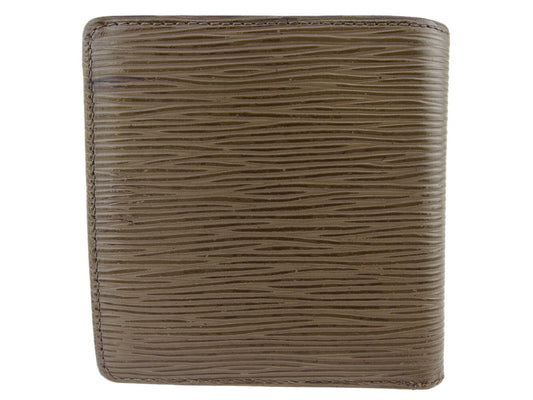 LOUIS VUITTON Bifold Wallet Gray gray Porte Billets Cartes Crdit Monet